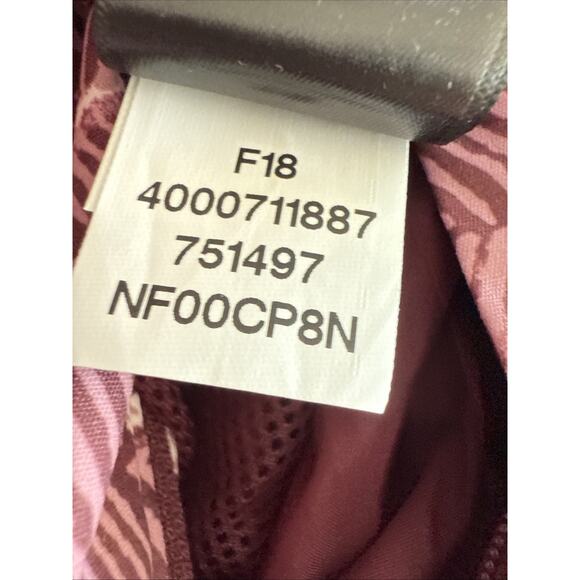 The North Face Jacket Womens Size Medium Purple Novelty Venture Rain Jacket Hood - Picture 6 of 12